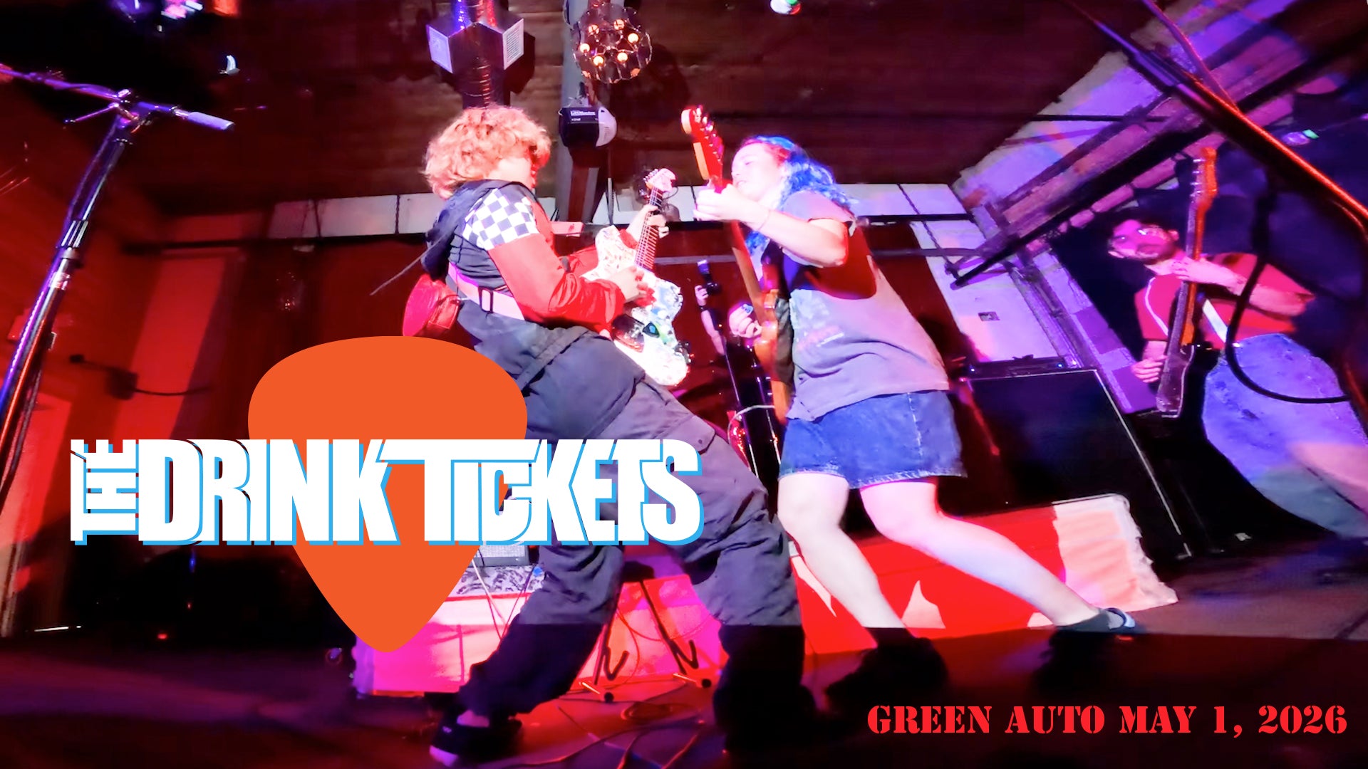 Load video: The unreleased song "More Than A Body" from the upcoming 2nd album by The Drink Tickets.