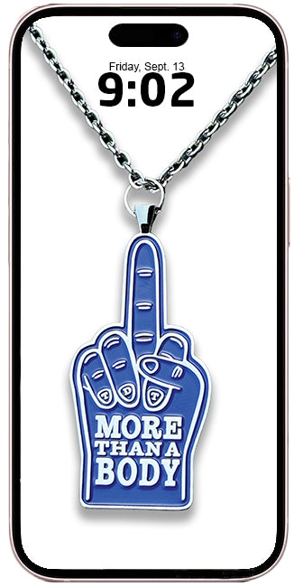More Than A Body Necklace Phone Wallpaper